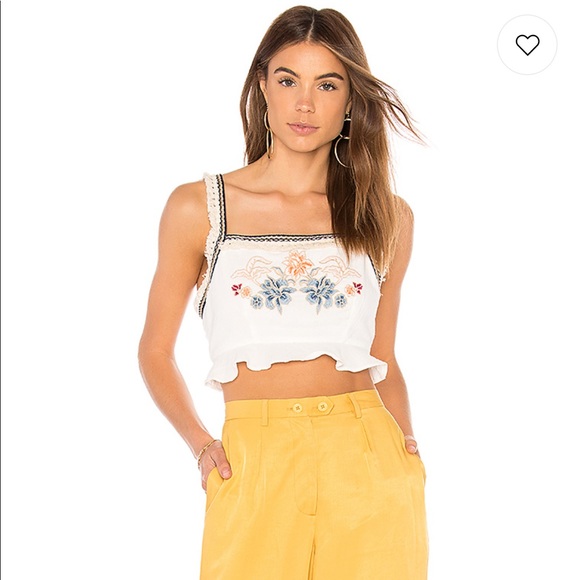 Revolve Lost & Found Mink Pink Crop Top - Picture 2 of 8